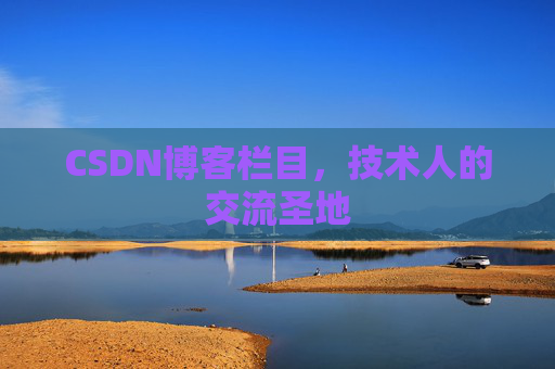 CSDN博客栏目，技术人的交流圣地